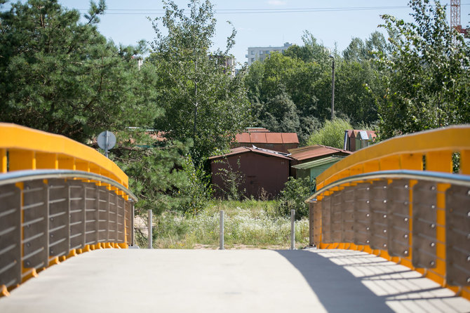 Žygimanto Gedvilos / 15min nuotr./Pesčiųjų viadukas per Vilniaus Vakarinį aplinkkelį