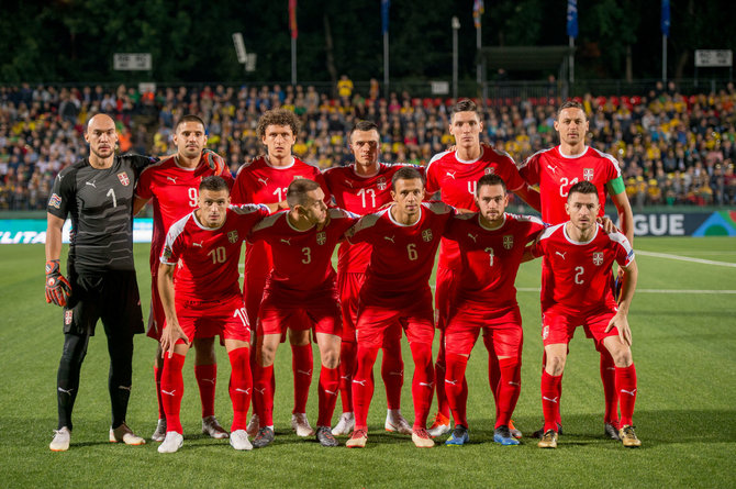 Žygimanto Gedvilos / 15min nuotr./UEFA Tautų lygos startas: Lietuva – Serbija