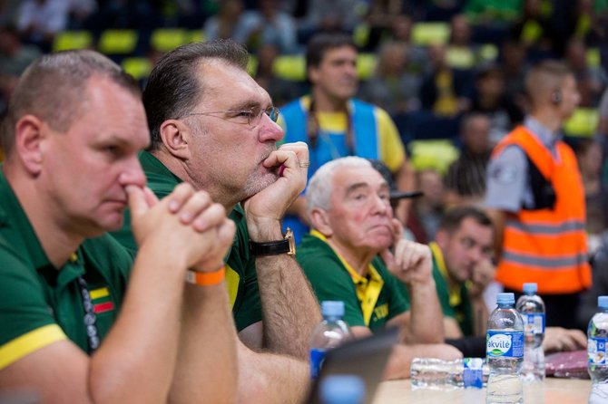 Žygimanto Gedvilos / 15min nuotr./Mindaugas Špokas ir Arvydas Sabonis