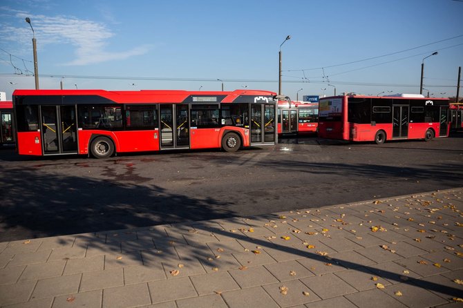 Žygimanto Gedvilos / 15min nuotr./Naujieji Vilniaus viešojo transporto autobusai