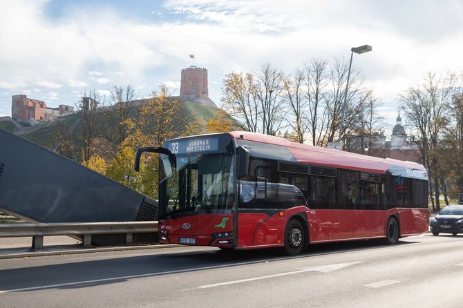 Žygimanto Gedvilos / 15min nuotr./Naujieji Vilniaus viešojo transporto autobusai