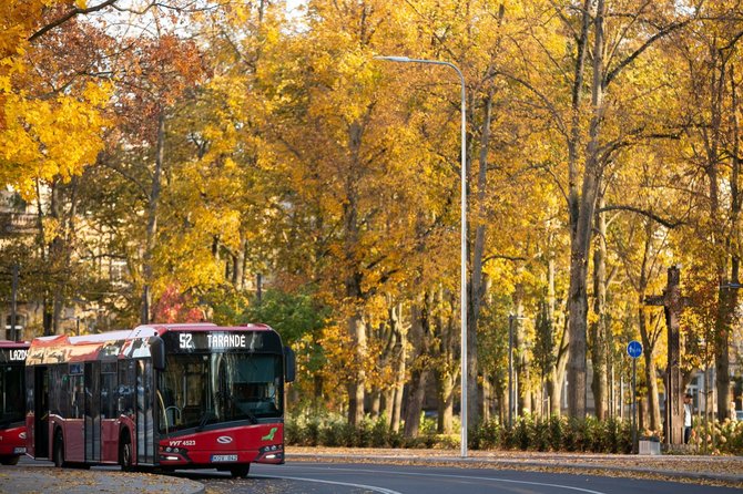 Žygimanto Gedvilos / 15min nuotr./Naujieji Vilniaus viešojo transporto autobusai