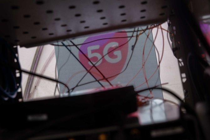 Žygimanto Gedvilos / 15min nuotr./Telia 5G ryšio maršrutizatorius