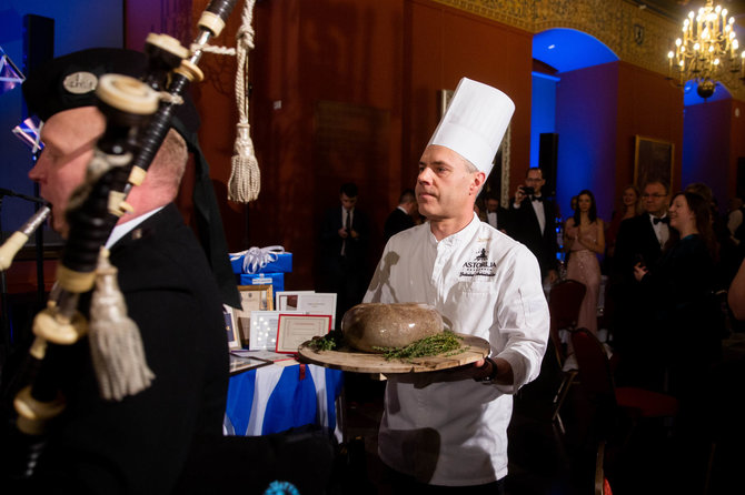 Žygimanto Gedvilos / 15min nuotr./„Burns Night“ akimirka