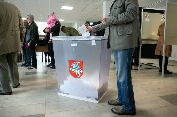 Žygimanto Gedvilos / 15min nuotr./Lietuvoje prasidėjo Respublikos Prezidento rinkimai