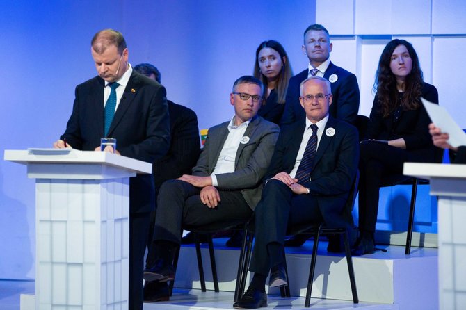 Žygimanto Gedvilos / 15min nuotr./Saulius Skvernelis, Vytautas Bakas, Marius Jovaiša, Algirdas Monkevičius