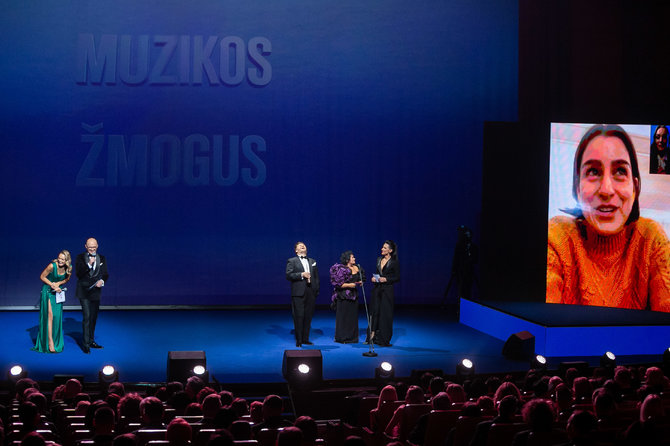 Žygimanto Gedvilos / 15min nuotr./Apdovanojimų „Žmonės 2020” ceremonijos akimirka