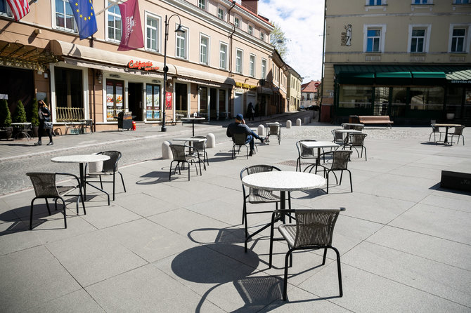 Žygimanto Gedvilos / 15min nuotr./Lauko kavinės atnaujino savo veiklą