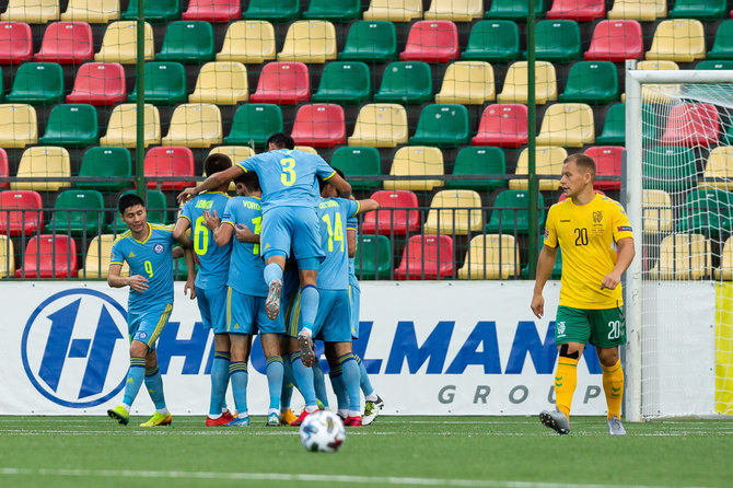 Žygimanto Gedvilos / 15min nuotr./UEFA Tautų lyga: Lietuva – Kazachstanas