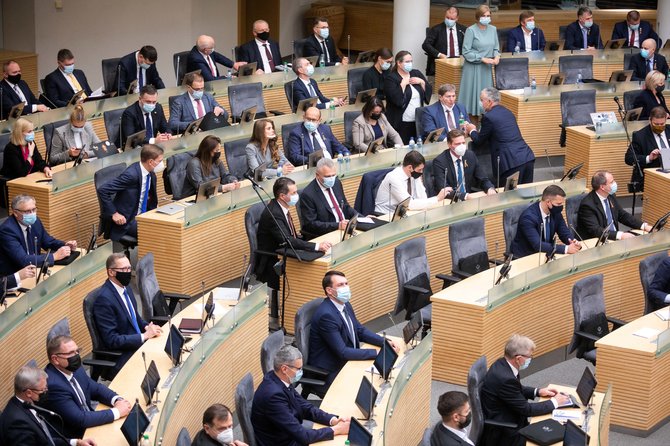 Žygimanto Gedvilos / 15min nuotr./Naujasis Seimas renka Seimo vadovybę