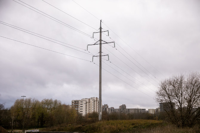 Žygimanto Gedvilos / 15min nuotr./Elektros stulpas