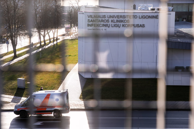 Žygimanto Gedvilos / 15min nuotr./Santaros klinikų infekcinių ligų korpusas