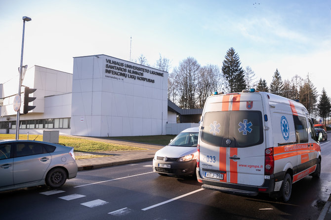 Žygimanto Gedvilos / 15min nuotr./Santaros klinikų infekcinių ligų korpusas