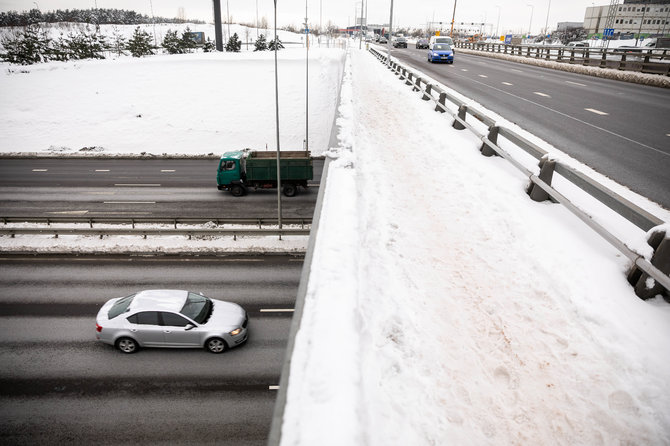 Žygimanto Gedvilos / 15min nuotr./Eismas Pilaitės prospekte