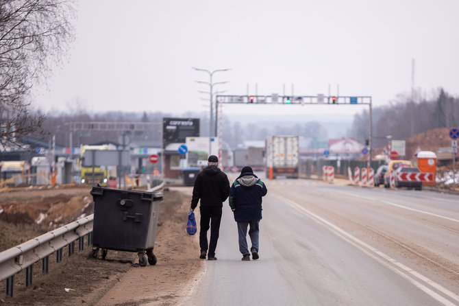 Žygimanto Gedvilos / 15min nuotr./Medininkų pasienio postas