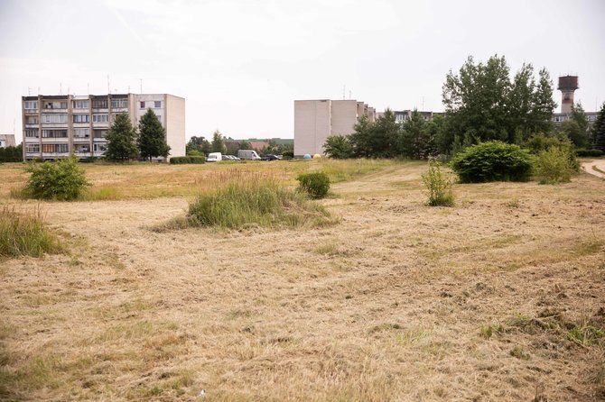 Žygimanto Gedvilos / 15min nuotr./Sklypas būsimiems daugiabučiams Ukmergėje