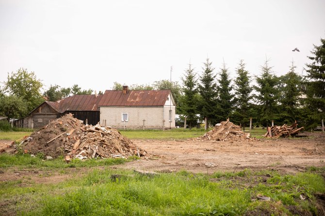 Žygimanto Gedvilos / 15min nuotr./Sklypas būsimiems kotedžams Ukmergėje