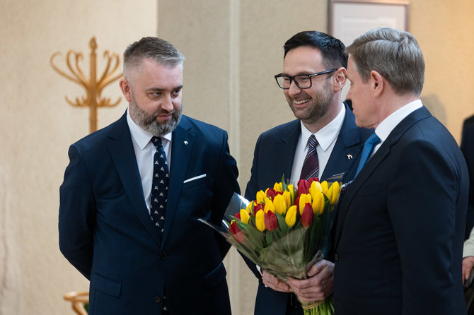 Žygimanto Gedvilos / BNS nuotr./Michalas Rudnickis, Danielis Obajtekas