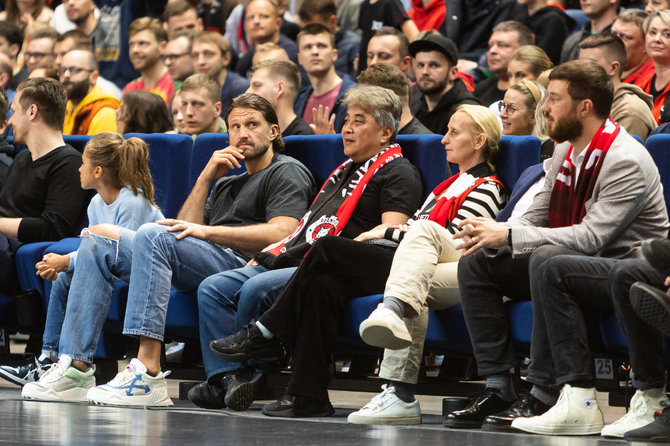 Žygimanto Gedvilos / BNS nuotr./Rungtynes stebi Arvydas Macijauskas