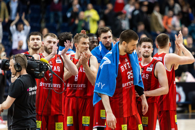 Žygimanto Gedvilos / BNS nuotr./LKL finalas: „Rytas“ – „Lietkabelis“