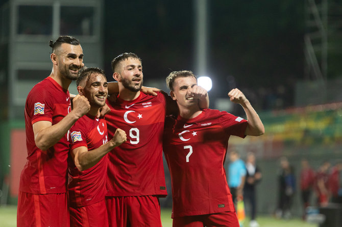 Žygimanto Gedvilos / BNS nuotr./UEFA Tautų lyga: Lietuva - Turkija