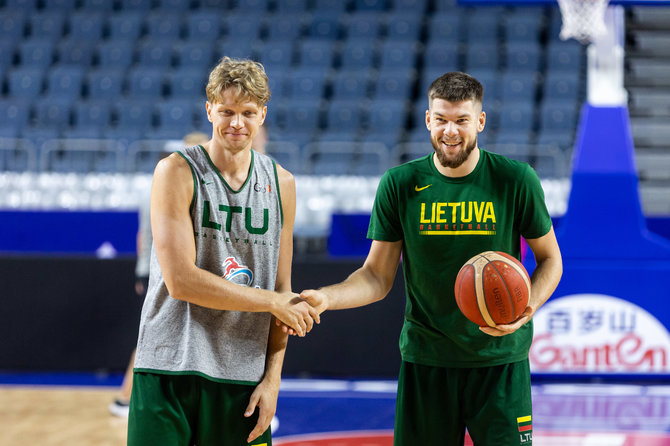 Žygimanto Gedvilos / BNS nuotr./Mindaugas Kuzminskas ir Rokas Giedraitis