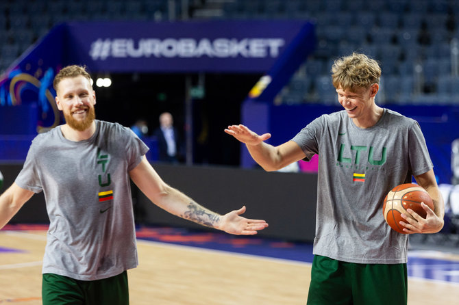 Žygimanto Gedvilos / BNS nuotr./Ignas Brazdeikis ir Mindaugas Kuzminskas