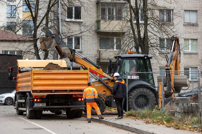 Žygimanto Gedvilos / BNS nuotr./Vieta, kur turėtų būti Šv. Florijono skveras