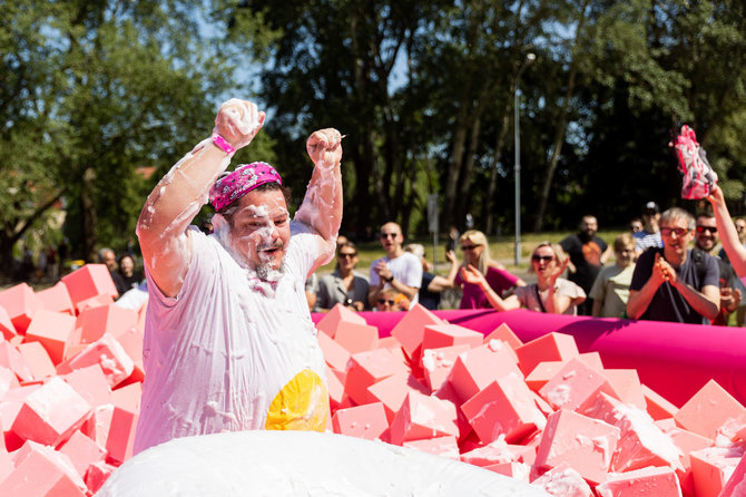 Žygimanto Gedvilos / BNS nuotr./Pirmasis „Šaltibarščių festivalis“ Vilniuje