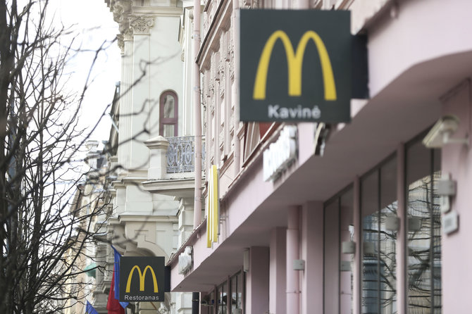 Žygimanto Gedvilos / 15min nuotr./McDonald's restoranas