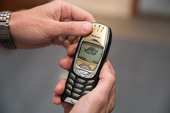 Žygimanto Gedvilos / 15min nuotr./S.Chadasevičiaus senasis „Nokia 6310i“