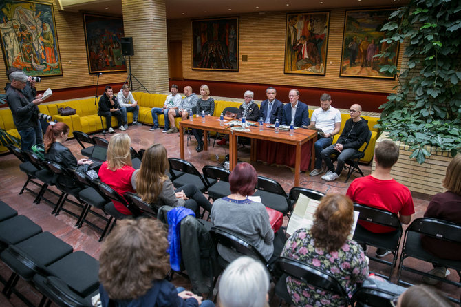 Žygimanto Gedvilos / 15min nuotr./„Sostinės dienų“ pristatymo spaudos konferencija