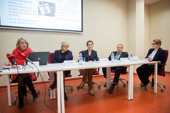 Žygimanto Gedvilos / 15min nuotr./Spaudos konferencijos akimirka