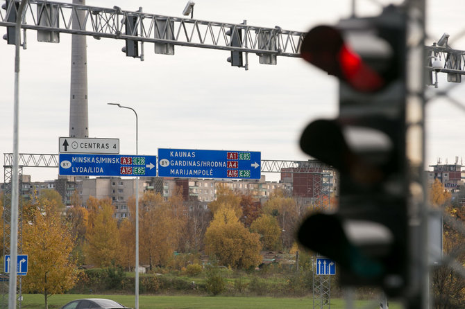 Žygimanto Gedvilos / 15min nuotr./Pilaitės pr. ir V.Pociūno gatvės sankryža