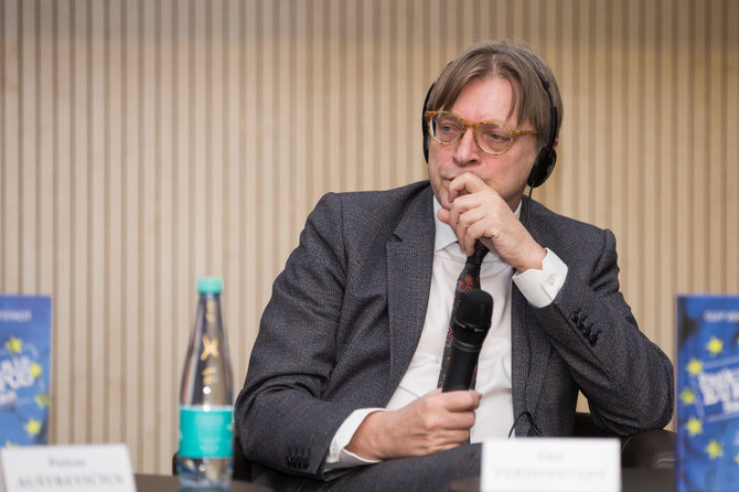 Žygimanto Gedvilos / 15min nuotr./Guy Verhofstadtas