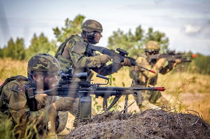 Čekijos kariuomenės nuotr. /Čekijos kariai pratybose „Namejs 2018“ Latvijoje, 2018 m.