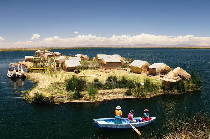 Shutterstock nuotr./Plaukiojančios salos, Peru