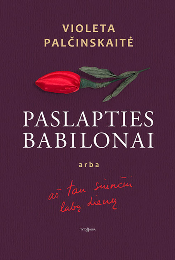 Knygos viršelis/Violeta Palčinskaitė „Paslapties babilonai“