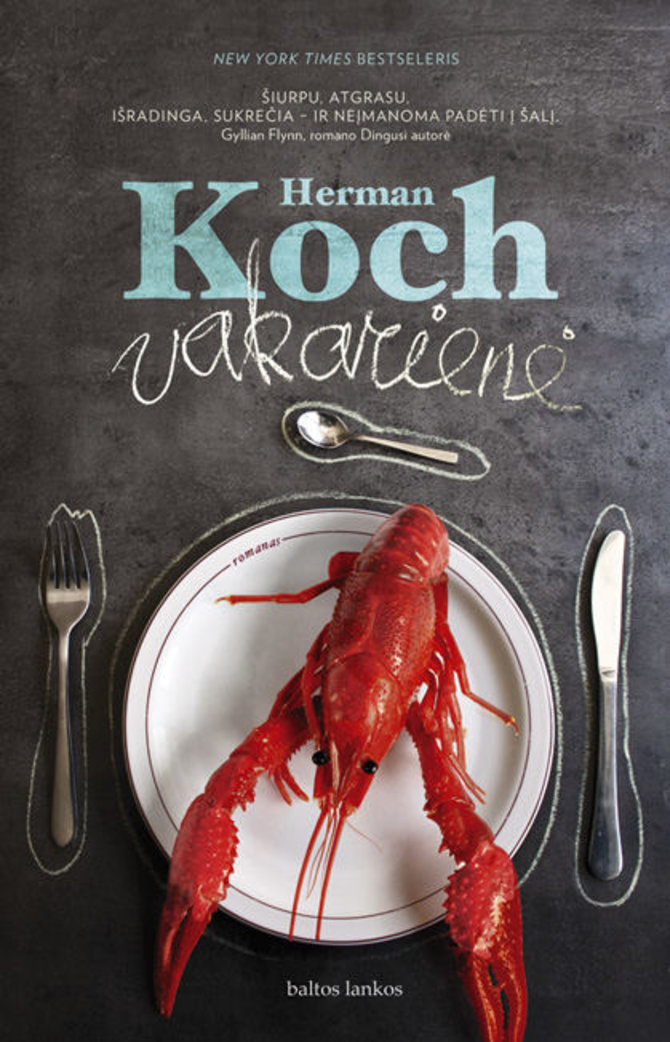 Knygos viršelis/Hermanas Kochas „Vakarienė“