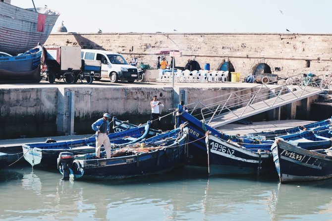 Aistės Simėnaitės nuotr./Žvejų turgus Essaouira
