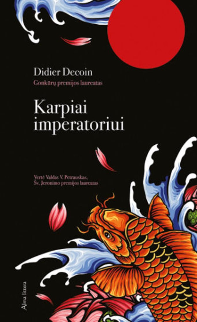 Knygos viršelis/Didier Decoin „Karpiai imperatoriui“