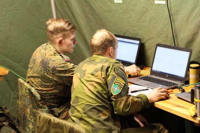 A.Matuzo nuotr./Lietuvos kariai dalyvauja pratybose Vokietijoje, brigadai „Geležinis Vilkas“ – NATO testas