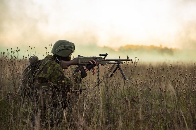 Beno Haulenbeeko nuotr./Lietuvos kariai dalyvauja pratybose Vokietijoje, brigadai „Geležinis Vilkas“ – NATO testas