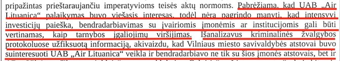 Artūro Zuoko nuotr./Generalinės prokuratūros nutarimo ištraukos dėl „Air Lituanica“