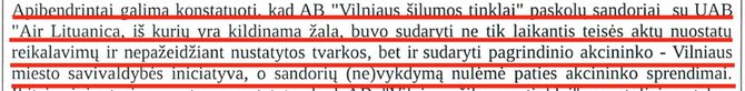 Artūro Zuoko nuotr./Generalinės prokuratūros nutarimo ištraukos dėl „Air Lituanica“