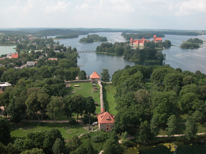 Lietuvos pilių ir dvarų asociacijos nuotr./Trakų pusiasalio pilis