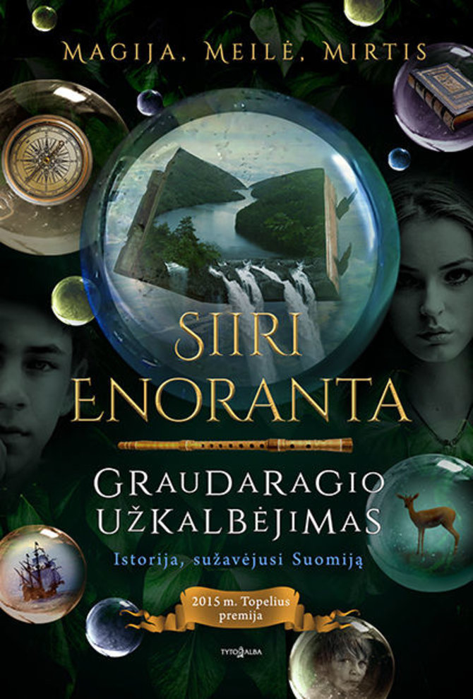 Knygos viršelis/Siiri Enoranta „Graudaragio užkalbėjimas“