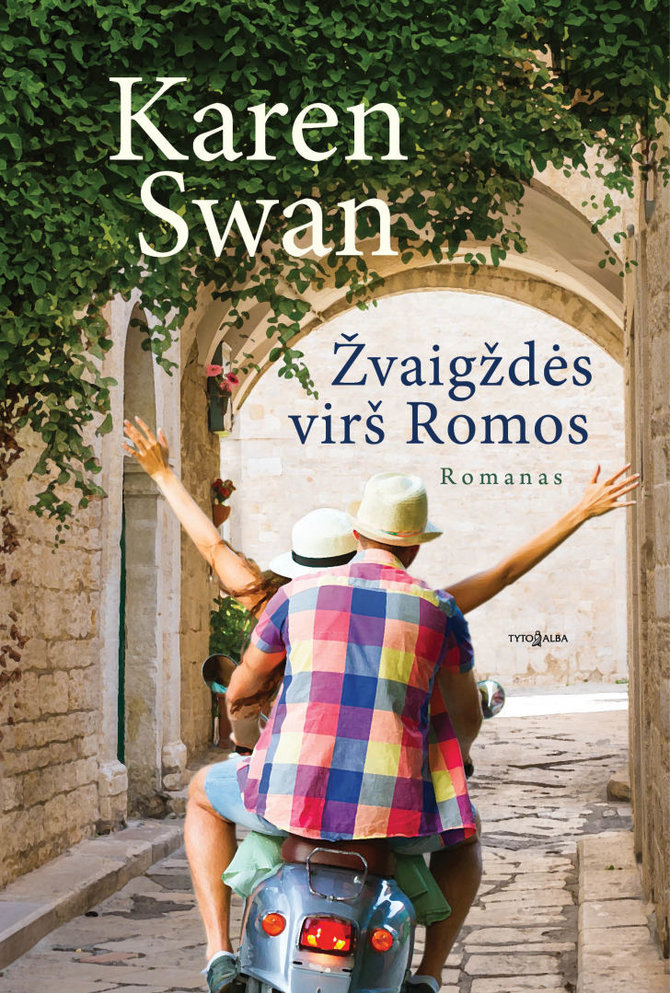 Knygos viršelis/Karen Swan „Žvaigždės virš Romos“