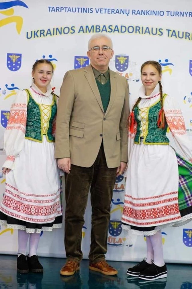 Vido Palevičiaus nuotr,/Ukrainos ambasadoriaus Lietuvoje Volodymyras Yatsenkivskyi