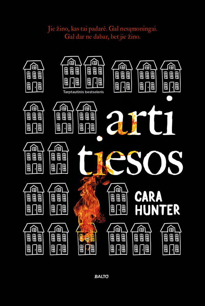 Knygos viršelis/Carosas Hunteris „Arti tiesos“